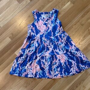 Lilly Pulizer Blue and orange Kids Dress